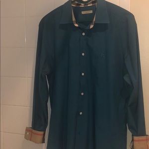 Burberry button down  long sleeve shirt